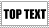 top text stamp