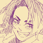 Headshot of Estrelle, a Staraptor gijinka.