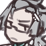 Headshot of Shift, a Klinklang gijinka.