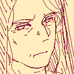 illustration of two middle-aged women, adalina, introduced as the duchess of adelbrand and future king regent of isarna (after viktor's death), and salome, introduced as the countess of siegwald. adalina is roughly 48, salome is roughly 50. adalina is wearing an outfit inspired by 1480's burgundian fashion, consisting of a turret-style headdress with a veil and hood attached, a large neckline, a gown with furred sleeve cuffs, a plunging neckline covered by a furred edge, and a belt. salome is wearing an outfit inspired by 1490's venetian fashion, consisting of a sheer veil, a pearl necklace, a pendant, a gown split in the front and laced shut in the middle, with an overgown with a floral pattern, a low neckline and large, open sleeves. her hair is visible, and is braided and tied up in a bun.