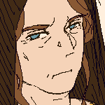 illustration of two middle-aged women, adalina, introduced as the duchess of adelbrand and future king regent of isarna (after viktor's death), and salome, introduced as the countess of siegwald. adalina is roughly 48, salome is roughly 50. adalina is wearing an outfit inspired by 1480's burgundian fashion, consisting of a turret-style headdress with a veil and hood attached, a large neckline, a gown with furred sleeve cuffs, a plunging neckline covered by a furred edge, and a belt. salome is wearing an outfit inspired by 1490's venetian fashion, consisting of a sheer veil, a pearl necklace, a pendant, a gown split in the front and laced shut in the middle, with an overgown with a floral pattern, a low neckline and large, open sleeves. her hair is visible, and is braided and tied up in a bun.