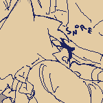 catgirl karin sleeping curled up next to dogboy viktor