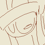 doodles of trainer karin and aegislash caled. one doodle has them preparing for a battle, the other has caled patting karin's head while chatting with each other