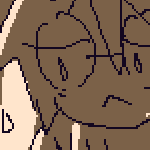 orca-type mermaid viktor and karin chilling in a seaside cave, with viktor talking her ear off while karin sits in her underwear, waiting for her clothes to dry out