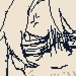 NSFW: schoolgirl!au eilhart giving a footjob. he looks pissed off, saying '...hey. stop looking at me.'