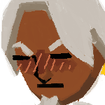 Warning: contains mii-styled NSFW. also somewhat dubcon-esque. Drawing of Mii Eil getting molested by a giant floating stylus. He looks irritated but is blushing, and is pushing the stylus away from his crotch. He isn't hard.