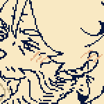 nsfw warning. viktor and eil having anal, with viktor lifting one of eil's legs up while licking his face. his other hand is toying with one of eil's nipples