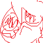 doodle of a clean shaven viktor. a doodle of karin crying on the side can be seen, where she says, 'put it back...'