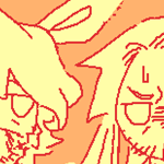 chibi vicky and eil with bunny ears