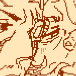 doodle of solomorne and van valancius talking about something, with viktor leaning his head against solomorne's, one hand curled around his waist, slowly going lower. solomorne has his arms crossed, and a bad doodle of glaito looks at the two of them from the side
