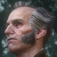 screenshot of regis from the witcher 3