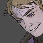 Commission by eyexpatches. NFSW Warning. Illustration of Roleswap!AU Caled and Karin. The two are depicted having sex in the missionary position, half clothed, while Caled is choking Karin woith one hand. Caled is sporting a pleased grin, while Karin is biting her lower lip.