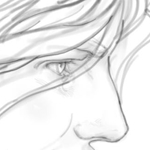 Art of DD1 Pawn Viktor, drawn by an anon. Shows a side-profile of his face.